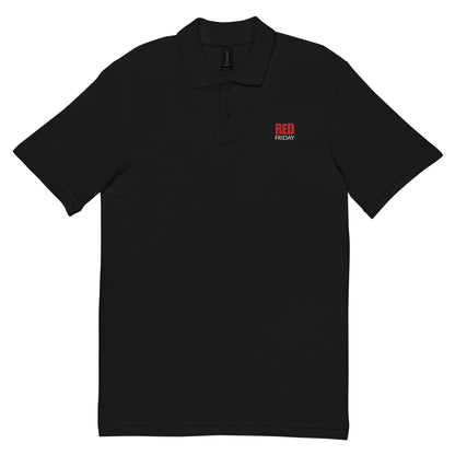 RED Friday Embroidered Polo Shirt - Support Our Troops